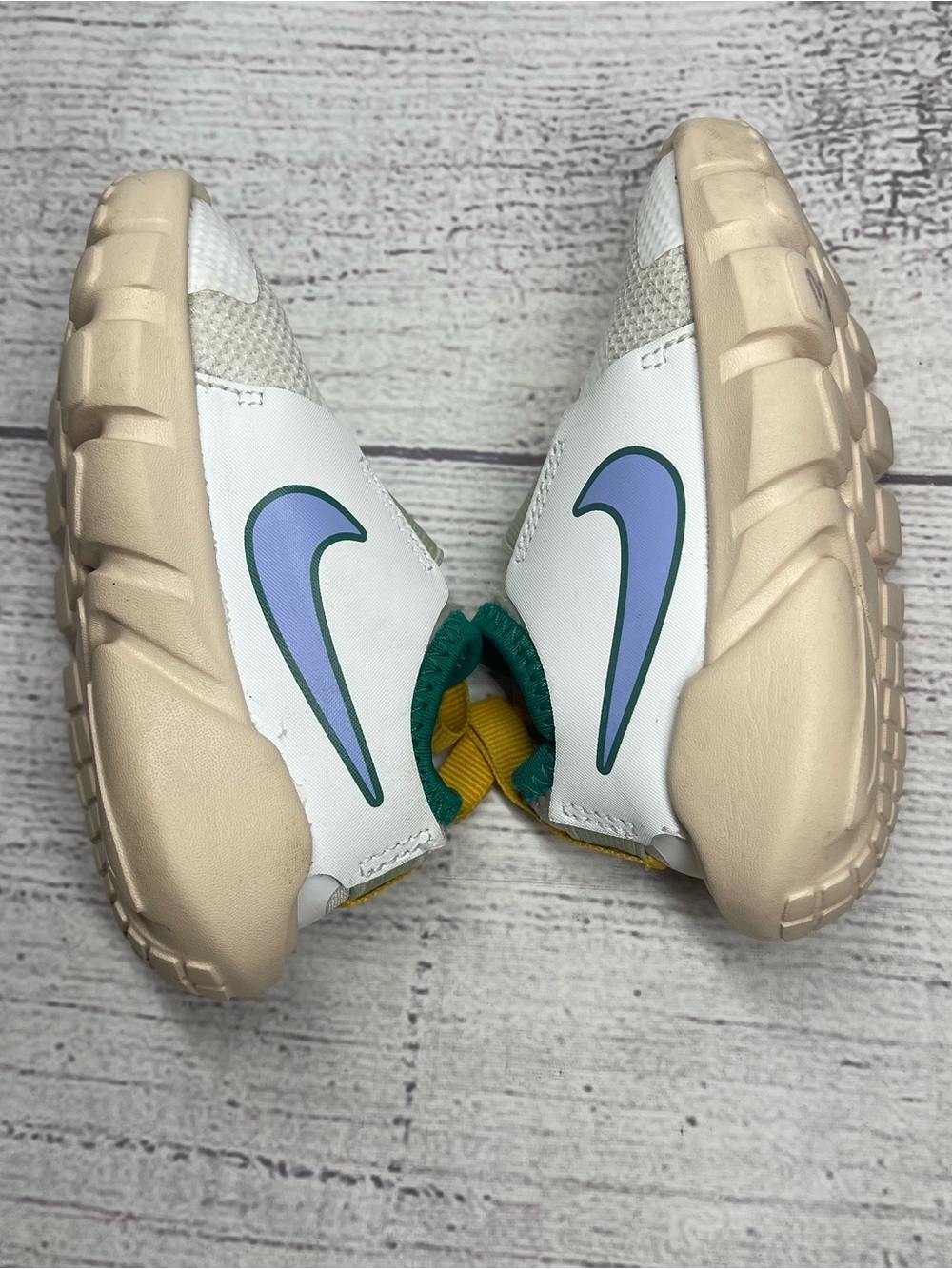 Nike Toddler Size 5 Flex Runner2 Lil Td Rabbit And Mushroom Shoes - Picture 5 of 7